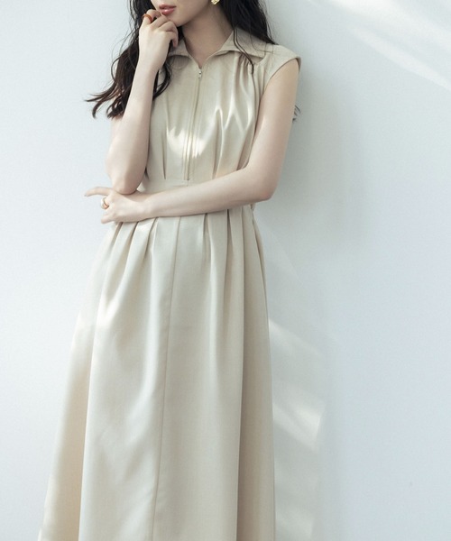 SAISON DE PAPILLON（セゾンドパピヨン） ワンピース ウエストタック