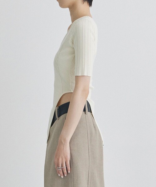ニット セーター 「STUDIOUS/ステュディオス」ジャガードニットボディスーツ レディース セール】【STUDIOUS/ステュディオス】ジャガードニットボディ