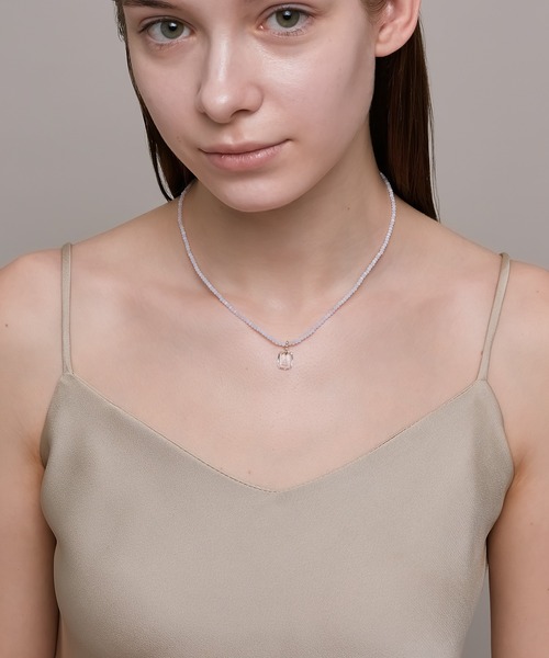 ノジェス] 【WEB限定】K10イニシャルチャーム（Z） クリア フリー K10