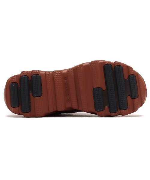 【新品】Crocs メンズデッキシューズ M 9 ブラウン/オレンジ crocs スニーカー Nova Trek Cordura / クロックス ノバ