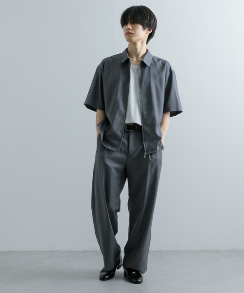 【美品】ZUBON ワイドチェックスラックス（アーバンリサーチ別注） SENSE OF PLACE by URBAN RESEARCH スラックス チェック