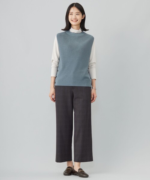 ベスト ジレ 「洗える」DRALON MERINO ニット ベスト レディース ベスト ジレ 「洗える」DRALON MERINO ニット レディース