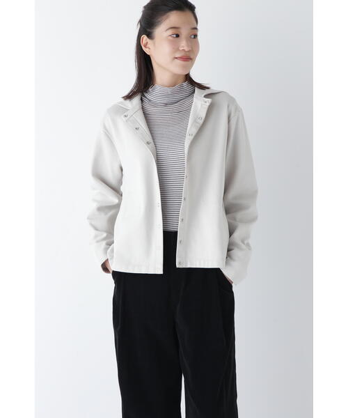 human woman カーディガン エコペットダンボールフーディー  