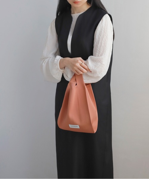 アネモネｓ ANEMONE（アネモネ） トートバッグ シンプルニットトートバッグ「S