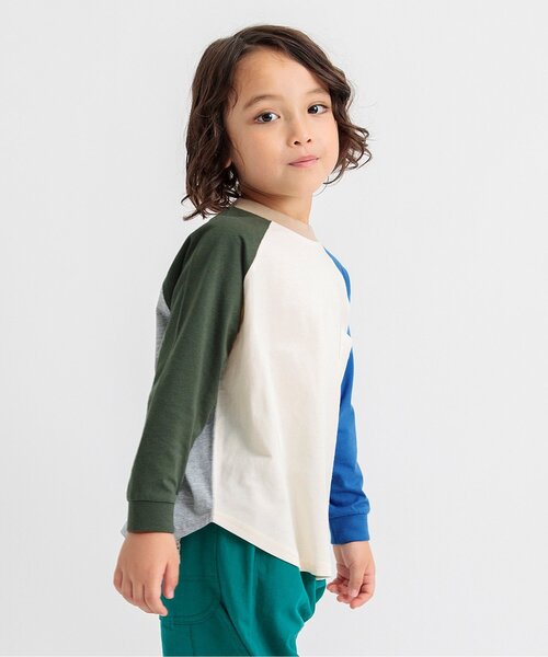 tシャツ 「WEB限定」ラグランTシャツ キッズ 子供服 男の子 女の子 | BREEZE | 05