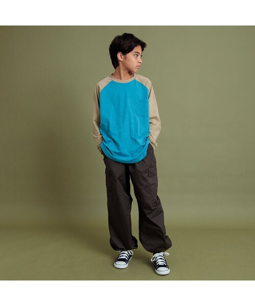 tシャツ 「WEB限定」ラグランTシャツ キッズ 子供服 男の子 女の子 | BREEZE | 08