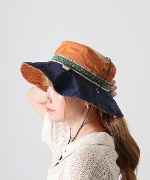 LUMBER 帽子 ハット 紫外線カット ADVENTURE HAT アドベンチャーハット
