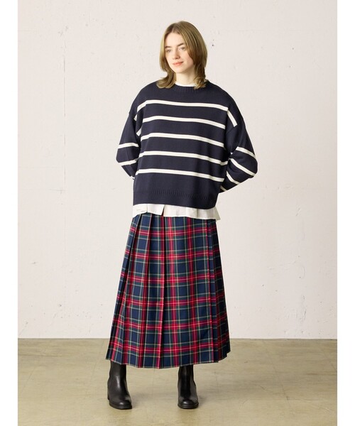 MidiUmi スカート ラッププリーツスカート : ZOZOTOWN Yahoo!店