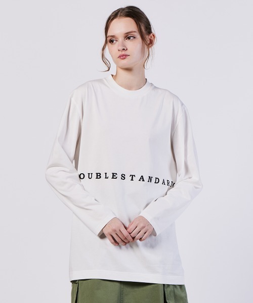 tシャツ ビッグシルエットロゴロングスリーブTシャツ（WEB限定） レディース