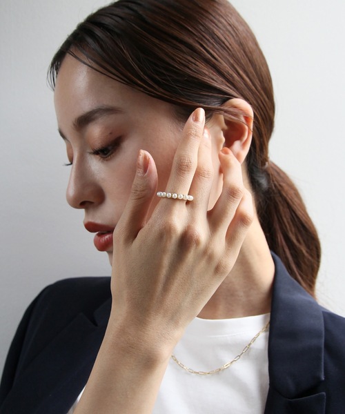 abaskdesign（アバスクデザイン） 指輪 リング 入学式 卒業式 金属