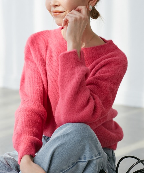ROPE' PICNIC（ロペ ピクニック） ニット セーター fluffy knit