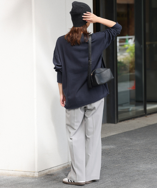トレーナー スウェット BRIGHTONロゴスウェット レディース A.P.C. アーペーセー スウェット BOXY MICRO LOGO SWEATSHIRT