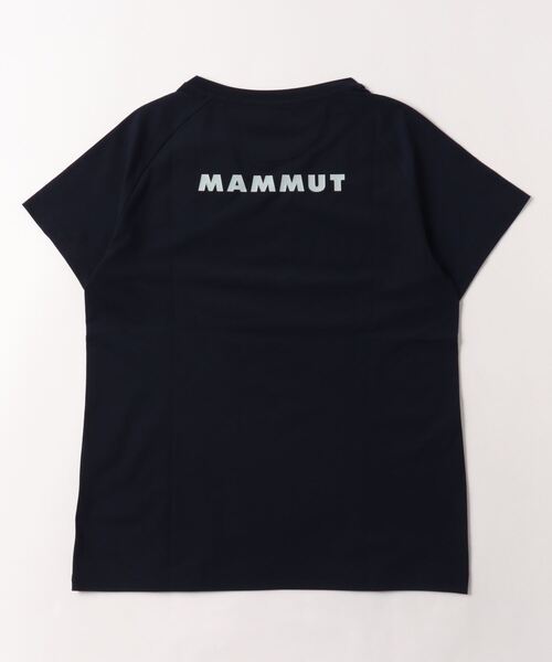 [MAMMUT] короткий рукав футболка SMALL темно-синий женский 
