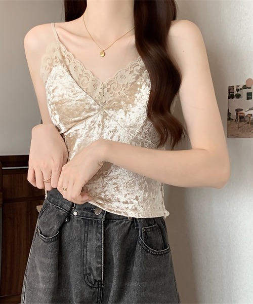 blackdia ocean（ブラックダイヤオーシャン） キャミソール レース