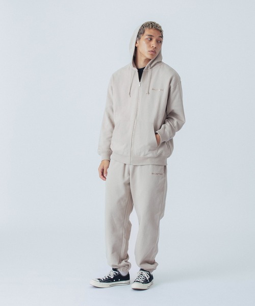 【XLARGE】× RUSSELL ZIP-UP スウェット パーカー フーディ XLARGE×RUSSELL ATHLETIC ZIP UP HOODED SWEATSHIRT（パーカー