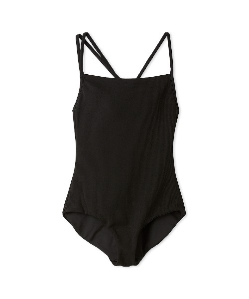 null 水着　パイピングSWIMワンピース パイピングSWIMワンピース（水着）｜null.（ヌル