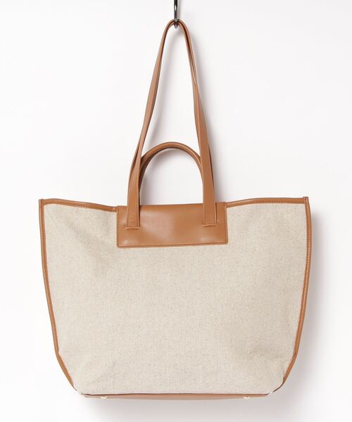 【美品】ear PAPILLONNER ウマ2WAYビッグトートバッグ　キャメル 美品】ear PAPILLONNER ウマ2WAYビッグトートバッグ キャメル