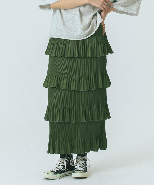 ローズバッド ROSE BUD 23AW ティアードスカート ROSE BUD スカート ティアードスカート : ZOZOTOWN Yahoo!店