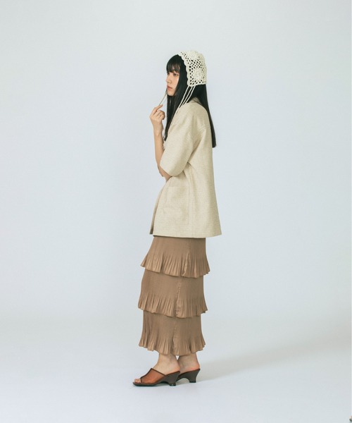ROSE BUD フリルティアードスカート 未使用タグつき ROSE BUD スカート ティアードスカート : ZOZOTOWN Yahoo!店