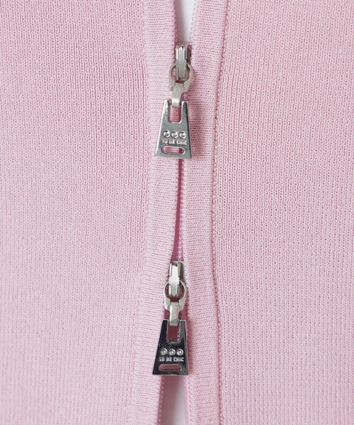 美品 大きいサイズ トゥービーシック フリル パーカー TO BE CHIC（トゥー ビー シック） パーカー レーヨンナイロン フリル