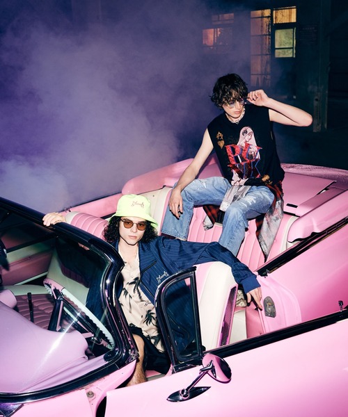 glamb（グラム） 帽子 ハット Neon Bucket Hat / ネオンバケットハット