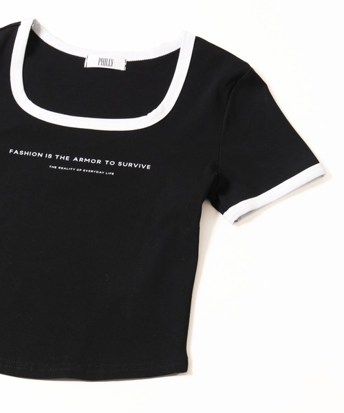 tシャツ 「prince|emmi」コンパクトリンガーTシャツ レディース tシャツ 「PHILLY」コンパクトリンガーTシャツ レディース