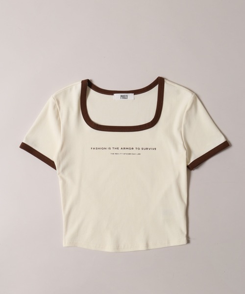 tシャツ 「PHILLY」コンパクトリンガーTシャツ レディース