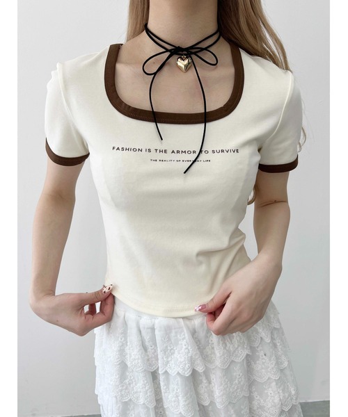 tシャツ 「prince|emmi」コンパクトリンガーTシャツ レディース tシャツ 「PHILLY」コンパクトリンガーTシャツ レディース