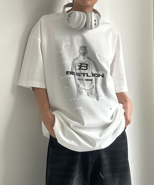 新品♡アナグラムTシャツ♡ユニセックス B.R.U tシャツ シルエットプリントTシャツアソート メンズ
