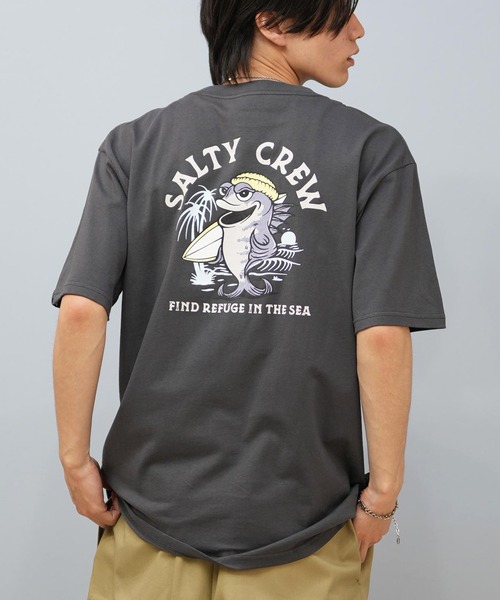 SALTY CREW SET UP ソルティークルー上下 サービス品付 Mサイズ SALTY CREW ソルティークルー メンズ Tシャツ 半袖 バックプリント