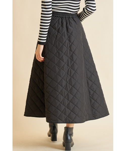 「&. NOSTALGIA」 フレアスカート M ブラック レディース_画像6