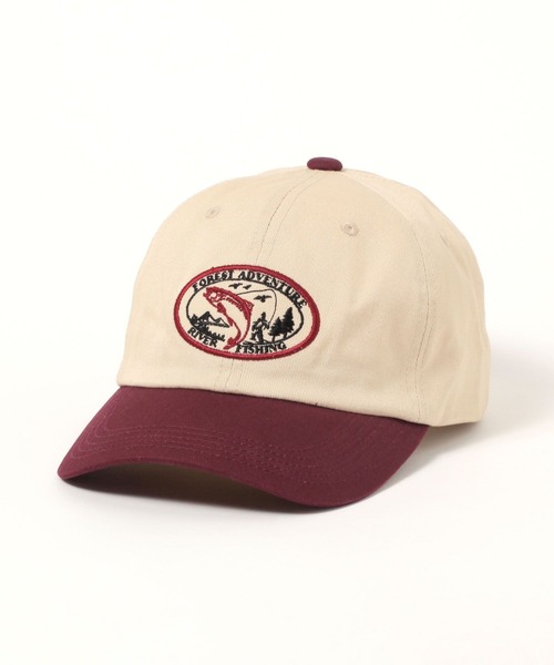 LAKOLE（ラコレ） キャップ 帽子 オーバル刺繍CAP / 323260 メンズ