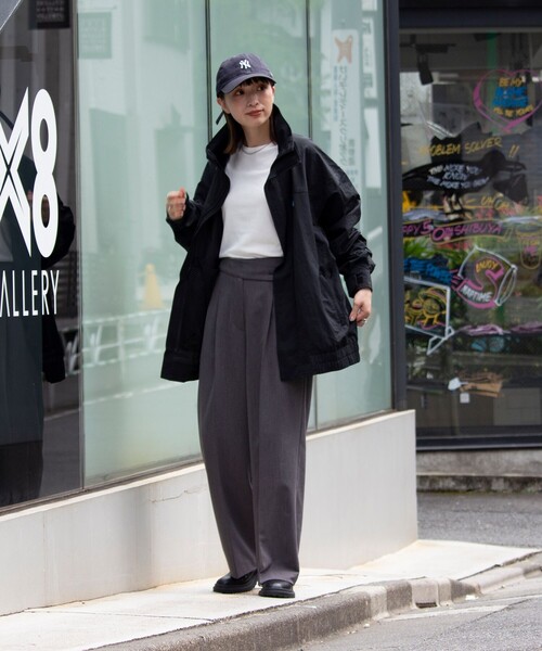 GRIS ワイドブルゾン Lサイズ 135-150 Y'S for men(ワイズフォーメン) 01AWブルゾンMV-Y01-018 MV-Y01