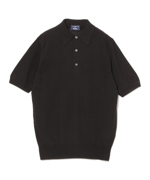 BEAMS F ポロシャツ 「別注」MORGANO / コットン ショート