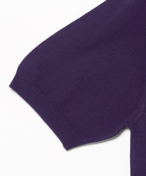 MORGANO / 別注 コットン ショートスリーブ ニット ポロシャ　24SS BEAMS MEN｜【別注】MORGANO / コットン ショートスリーブ