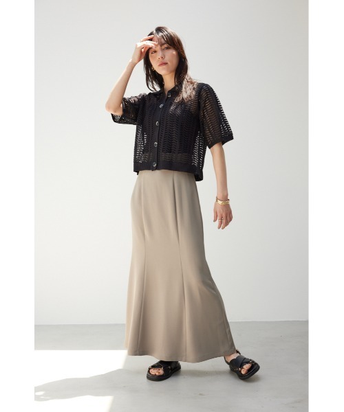 「crie conforto」 ニットカーディガン FREE ベージュ レディース_画像5