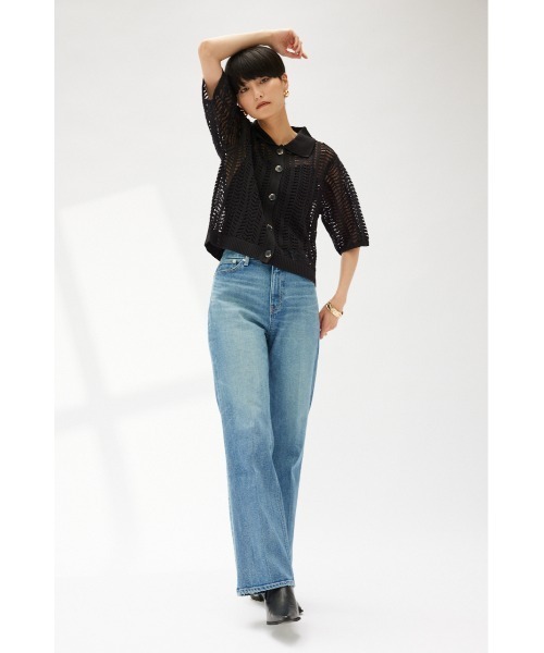 「crie conforto」 ニットカーディガン FREE ベージュ レディース_画像7