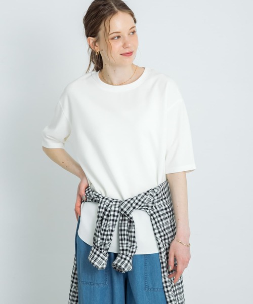 URBAN RESEARCH Sonny Label tシャツ カットジョーゼットハーフ
