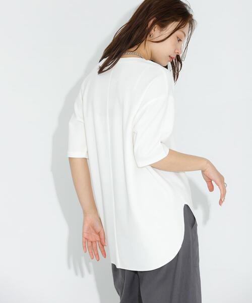 URBAN RESEARCH Sonny Label tシャツ カットジョーゼットハーフ