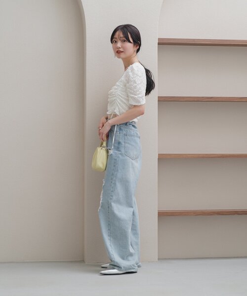 Kastane ジーンズ デニム デニムパンツ 「高身長サイズ追加/低
