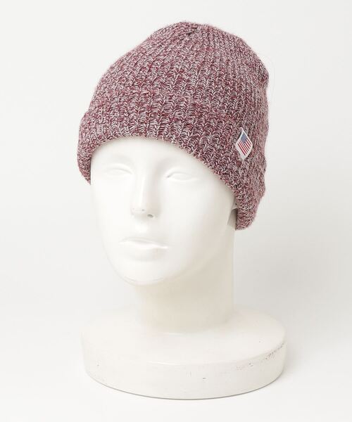 Ron Herman（ロンハーマン） ワンポイントニットキャップ - レッド