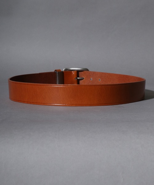 Levi's（リーバイス） ベルト 本革 スクエアバックル 40mm オイル