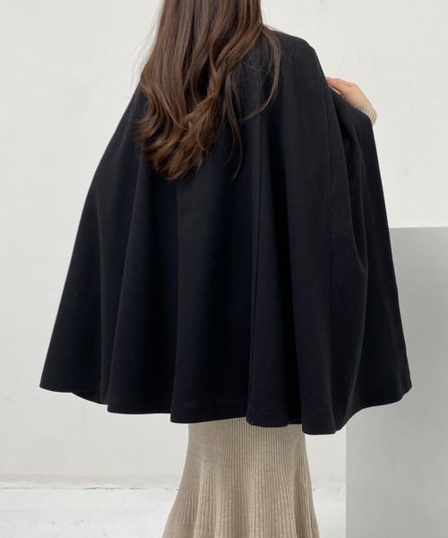 「ABITOKYO」 ポンチョ M ブラウン系その他 レディース_画像8