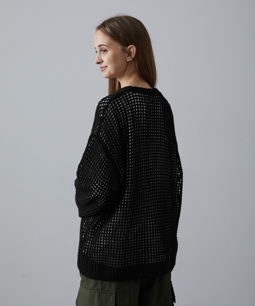 「CLEL」 長袖ニット X-SMALL ブラウン メンズ