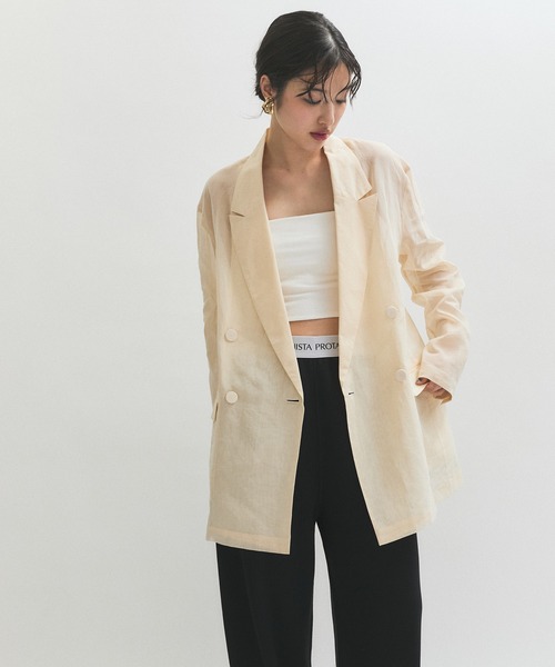 ADAM ET ROPE'（アダムエロペ） ジャケット テーラードジャケット