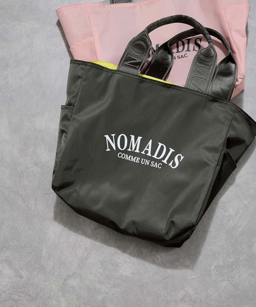 NOMADIS キャンバストートバッグ ベージュ NOMADIS 「NOMADIS」 トートバッグ FREE ベージュ レディース