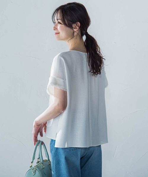 エアブリーズTブラウス≪手洗い可能≫ エアブリーズTブラウス≪手洗い可能≫ | LAUTREAMONT (Women