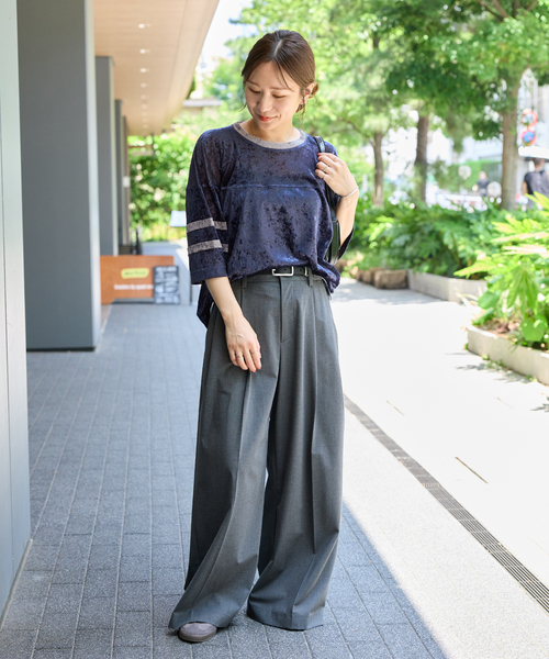 journal standardラガーシャツ セール】メッシュラガービッグTee（Tシャツ/カットソー