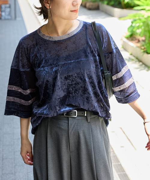 journal standardラガーシャツ 20/2 BD スタンド ラガー シャツ（Tシャツ／カットソー