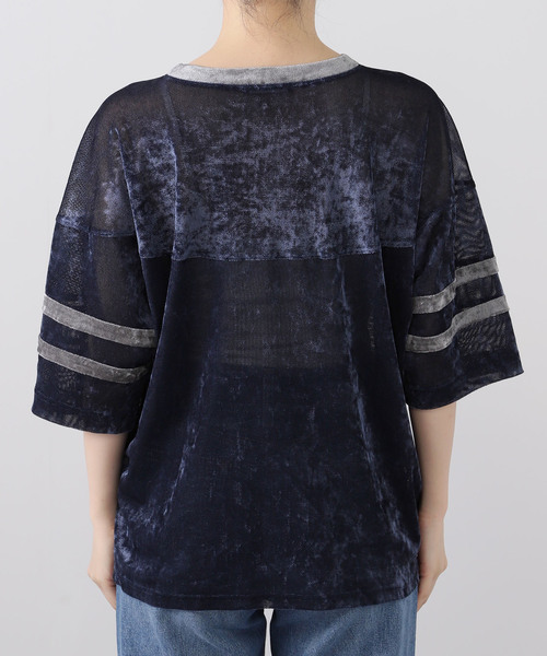 JOURNAL STANDARD tシャツ メッシュラガービッグTee レディース